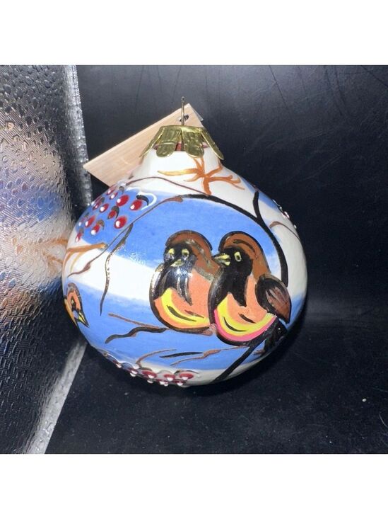 Heritage International Other - NOS Vintage Heritage International Hand Painted Ceramic Ornament Uzbekistan